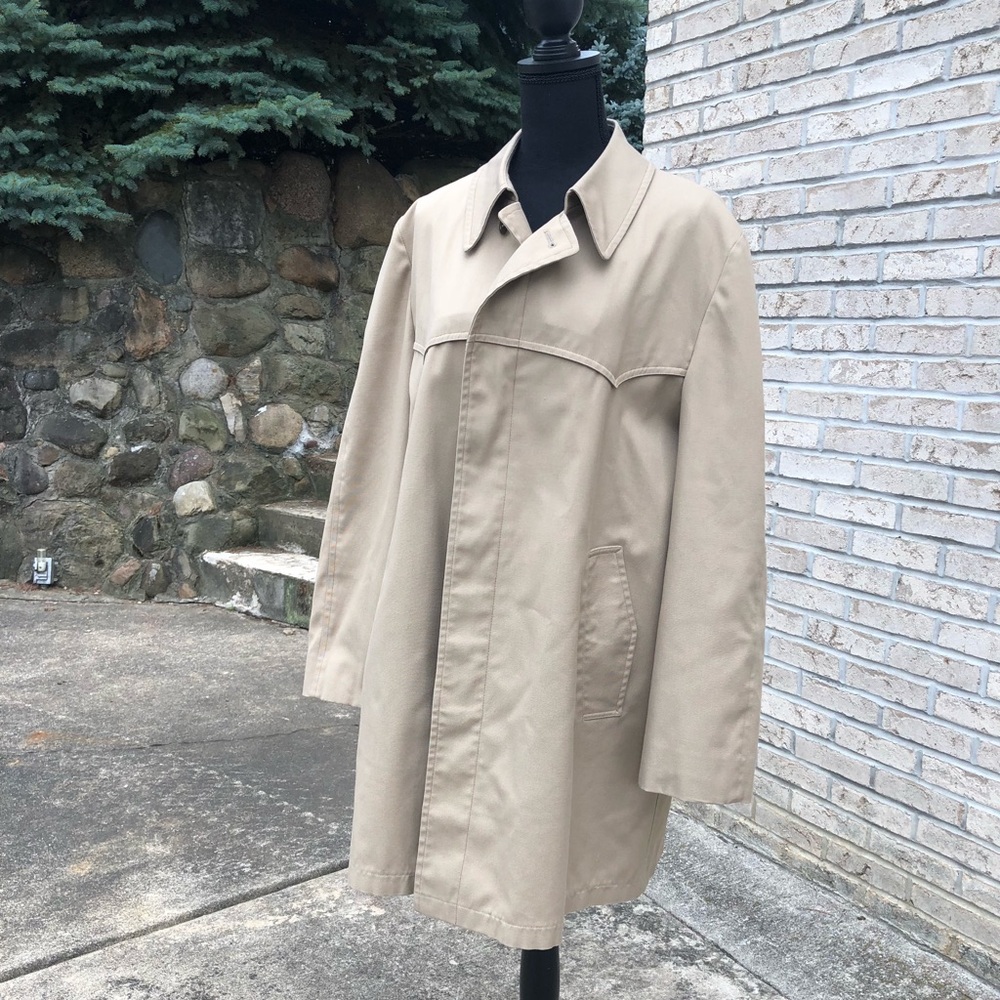 MEN’S London fog rain coat